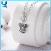 Fábrica al por mayor de alta calidad 925 plata Mickey Ido Pendant, encanto colgante 925 plata esterlina en detalle