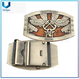 Avispa USS LHD-1 Hebilla de metal, Policía Militar, Fasion Metal Crafts Accessories, 3D USA Hebilla de la Marina