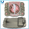 Personalice el fabricante de artesanías de metal, maratón / de carrera / montar / montar / Ayuda de la hebilla de metal de los recuerdos, hebilla de cinturón de moda 3D para regalos promocionales