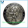 Moneda de policía personalizada con revestimiento de dos tonos de bronce antiguo + plata antigua de 2,25 pulgadas
