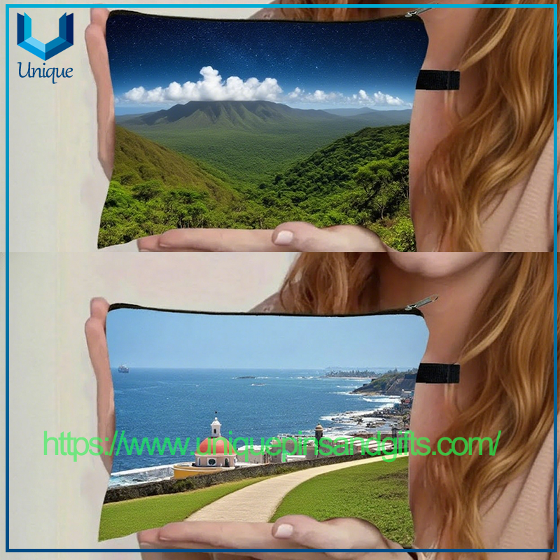 Patrones personalizables al por mayor, recuerdos magnéticos, imanes de goma 3D perfectos para nevera, pegatinas de cerámica para refrigerador, recuerdos de viaje de Puerto Rico