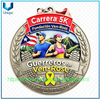 Diseño personalizado de un solo lado 3D +UV+Esmalte Puerto Rico Ven Rose Running Medal