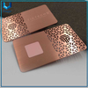 Tarjeta Cutsom Metal con impresión de código QR