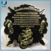 Moneda personalizada del desafío de la forma del pulpo de la marina de guerra de los E.E.U.U., monedas militares de la policía del ejército de los deportes