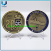 Moneda de diseño personalizado dual 3D Chile, 63,5mm de diámetro, cobre antiguo, barco militar, monedas de desafío
