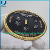 Venta al por mayor, diseño personalizado, medalla de veterano de la Armada de EE. UU., moneda conmemorativa, monedas de honor militar, medallones de monedas personalizados