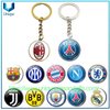 Llaveros de diamantes con logotipo de equipo de fútbol personalizados, colgantes para la Serie A italiana, La Liga española, la Bundesliga alemana, la Premier League inglesa y la Ligue 1 francesa