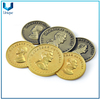 Moneda 3D chapada en oro conmemorativa de 24K, modifique la moneda conmemorativa del diseño, la moneda de la policía militar