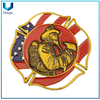 Challenge Moneda Personalize Fábrica, Bomberos 3D Rescate de fuego Desafío conmemorativo Moneda, Moneda de desafío a granel