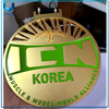 Personalice la medalla grande de 14 cm, la medalla de la medalla de la medalla de la competencia, la medalla de Corea ICN, los esporas corriendo MEDA, la medalla de Pormotional para regalos