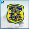 Hierro de diseño de moda barato en insignia al por mayor de alta calidad Insignia personalizada de alta frecuencia, parche termofusible de PVC de alta calidad y bajo precio para prendas de vestir, sello bordado personalizado