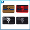 Parche de PVC de goma barato con el respaldo de Vecro, costuras en la etiqueta del PVC de goma para la ropa, modifique la modificación del emblema de goma del diseño para la decoración de la prenda