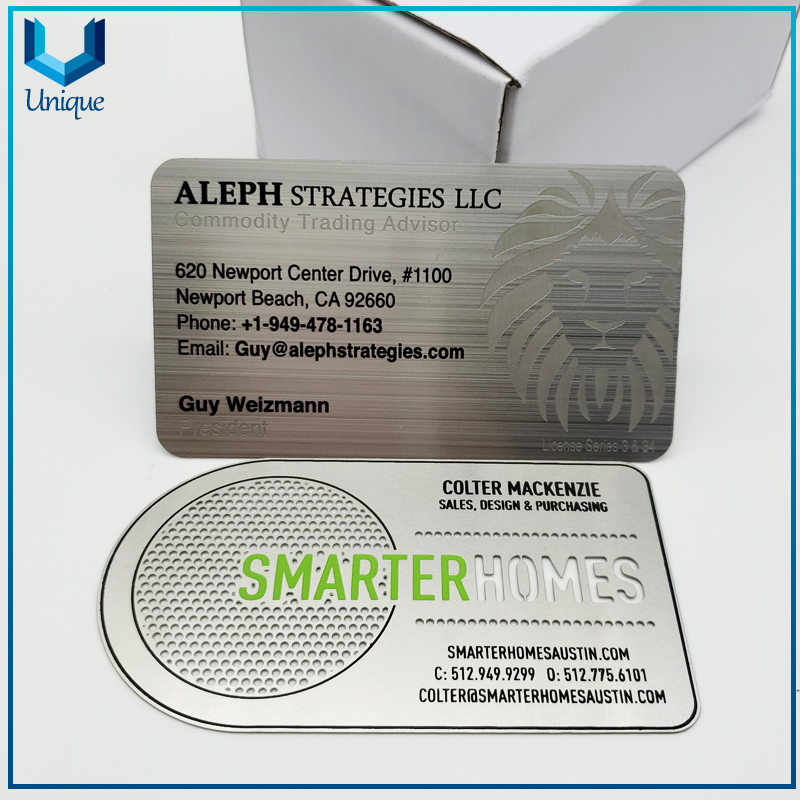 Tarjeta de invitaci&oacute;n de metal-6-3