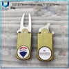 Accesorios de golf de moda, herramienta Divot de Golf Metal con la marca de pellicher de golf personalizada en el set para el regalo promocional, la herramienta Divot Divot con la explotación de la botella