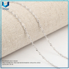 Cadenas de collar de joyería de plata esterlina 925 italiana, plateado oro plateado 925 cadenas de plata