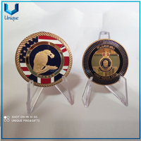 Comercio al por mayor personalizar moneda de espejo de caballo de alta calidad