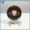 Venta al por mayor, fabricante de monedas de desafío del ejército, chapado en oro antiguo, esmalte suave, monedas de desafío personalizadas de oro de alta calidad