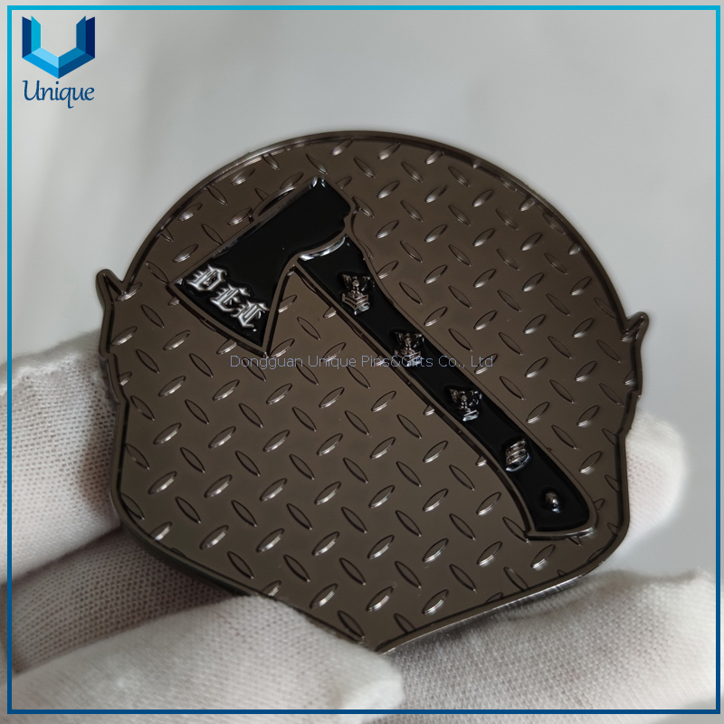 Diseño personalizado Moneda de desafío Moneda de la marina de guerra del diseño del oso creativo de la moda de dos tonos 3D