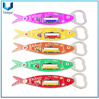 Portugal Lisboa Fish Series Souvenir Corkscrew Fridge Iman