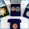 Venta al por mayor Medalla personalizada Medallion Moneda de Moneda Embalaje Caja de regalo Joyería Adorno Caja de terciopelo