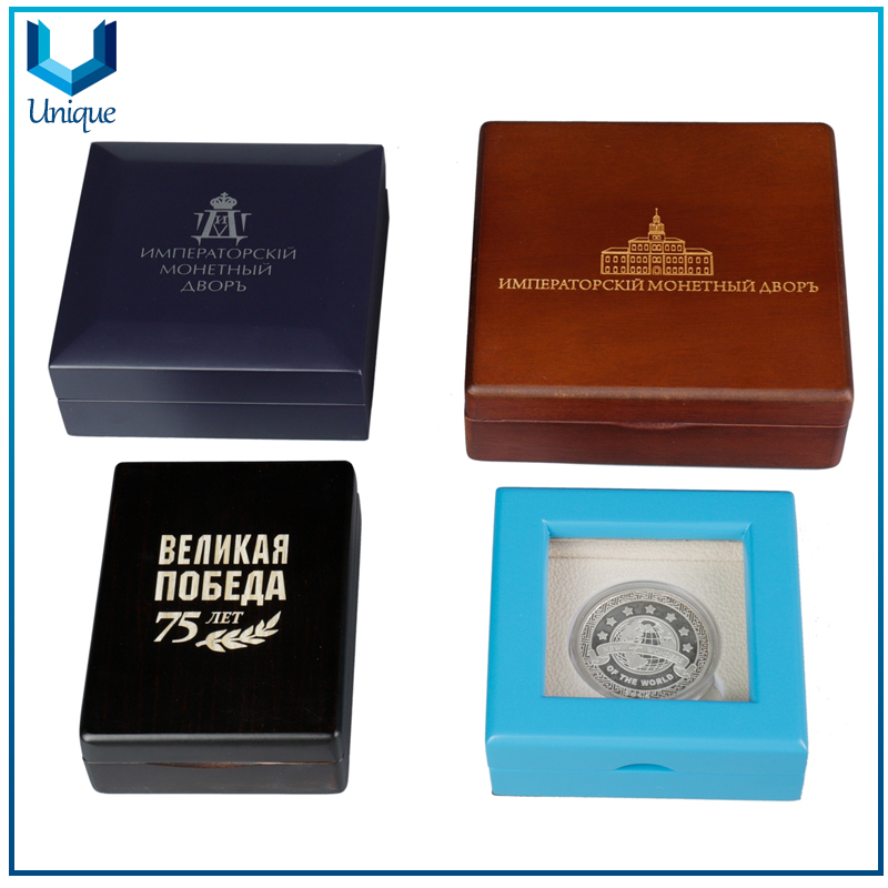 001-04FACTORY TAMA&Ntilde;O PERSONALIZADO MEDIDA DE MADERA SOLIDA MEDIA DE PANTALLA DE PANTALLA DE MONEDA DE LA MONEDA DE LA MONEDA 4