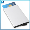 Forma personalizada DIY LOGO AUTOMÁTICO Pop Up Driving License Hombre RFID CRÉDITO DE CUERDO DE CUERPO DE LA PU Tienda de la tarjeta