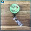 Nuevo Café Scrubs ID Wallet Porte Badge Tag Nurses 36 pulgadas Cord Cord Swing Clip Retractable Carrete de insignia