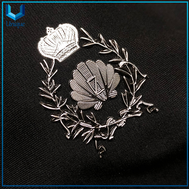 Insignia de alta frecuencia personalizada de TPU, parche termofusible de PVC de alta calidad y bajo precio para prendas de vestir, venta al por mayor