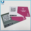 Tarjeta Cutsom Metal con impresión de código QR, tarjeta personalizada