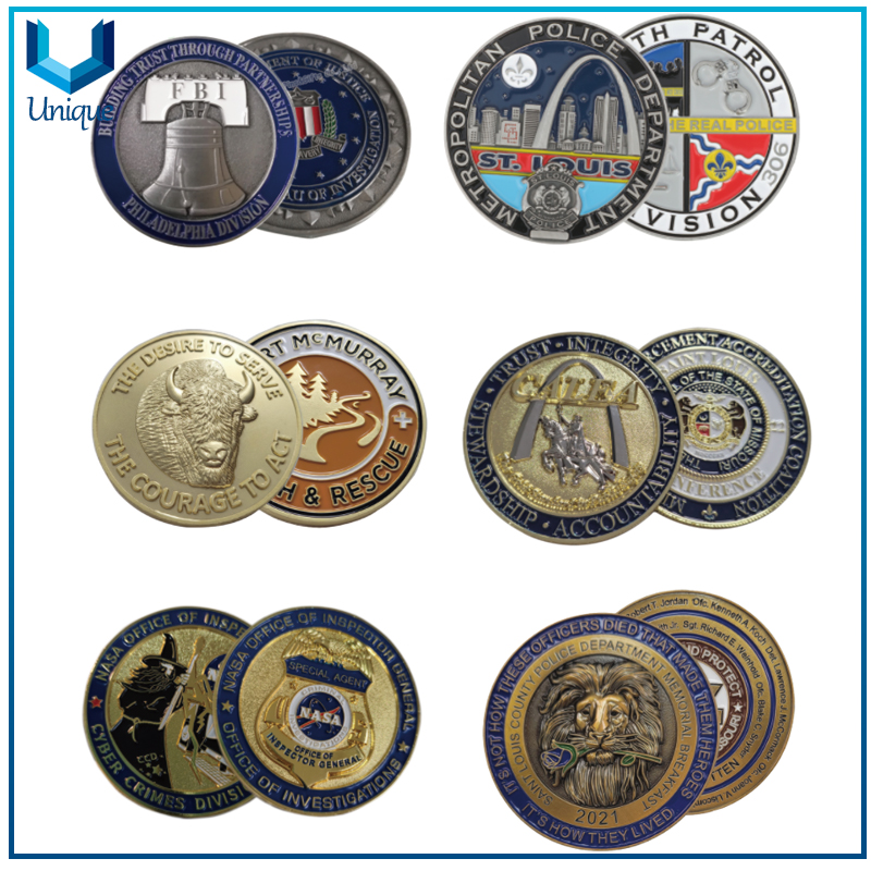 18.Moneda de polic&iacute;as de la Armada Militar-01