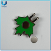 Custom Canada Maple Hoja METAL METAL METAL GOLF Clips, fábrica de artesanías de metal personalizada, hatclip de Golf de hierro de hierro golpeado al por mayor con accesorios de imán para regalos