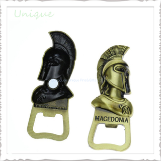 Abre de botella de aleación 3D de la aleación de zinc de 90 mm, Egipto / Suecia Fashion Metal Bottle AperSt con el cochinillo en el chapado de latón antiguo