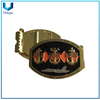 USN Winder Jefe Metal Hebilla, Diseño Custumize Cinturón 3D Hebilla, Escuela de Moda Traennando Policía Militar Hebilla de servicio pesado