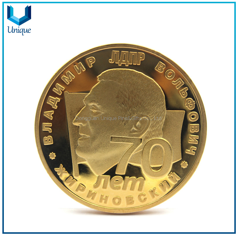 Espejo de China como monedas de oro, moneda de oro de dibujos animados de precio barato