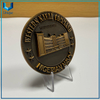 La venta al por mayor de la fábrica crea la moneda del desafío militar de la escuela del diámetro para requisitos particulares 3D 80m m