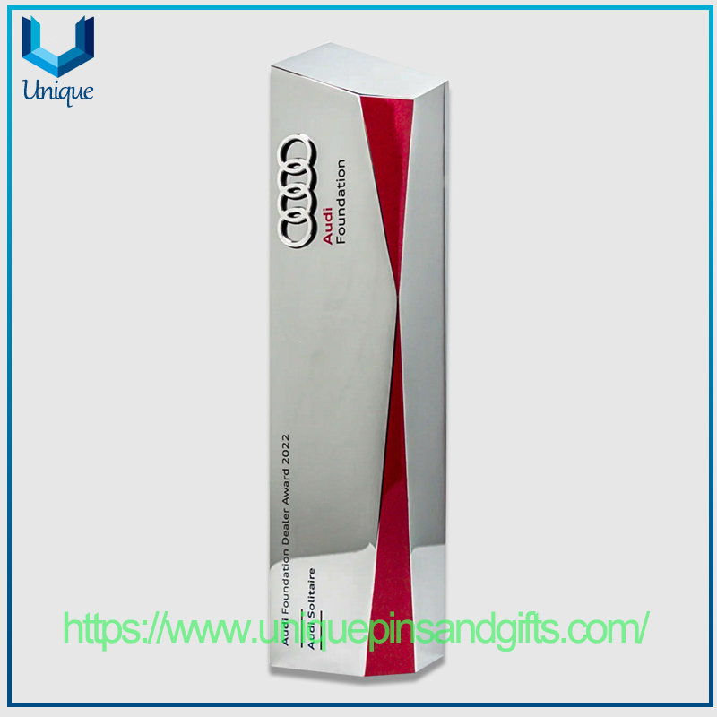 Dise&ntilde;o libre Personalice un nuevo trofeo de metal de moho Enterprise Enterprise Honor Excelente Trofeo de letras (17) 