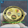 Moneda conmemorativa 3D personalizada Brunei Moneda conmemorativa forzada armada