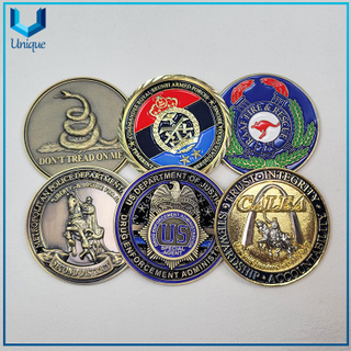 Monedas conmemorativas del zodiaco 3D de diseño personalizado de alta calidad, lugares escénicos/museo/organización nacional/militar/policía/monedas conmemorativas de metal deportivas