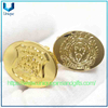 Insignia chapada en oro de metal personalizada, broche, Pin de solapa, emblema de gemelos de la Marina de Chile