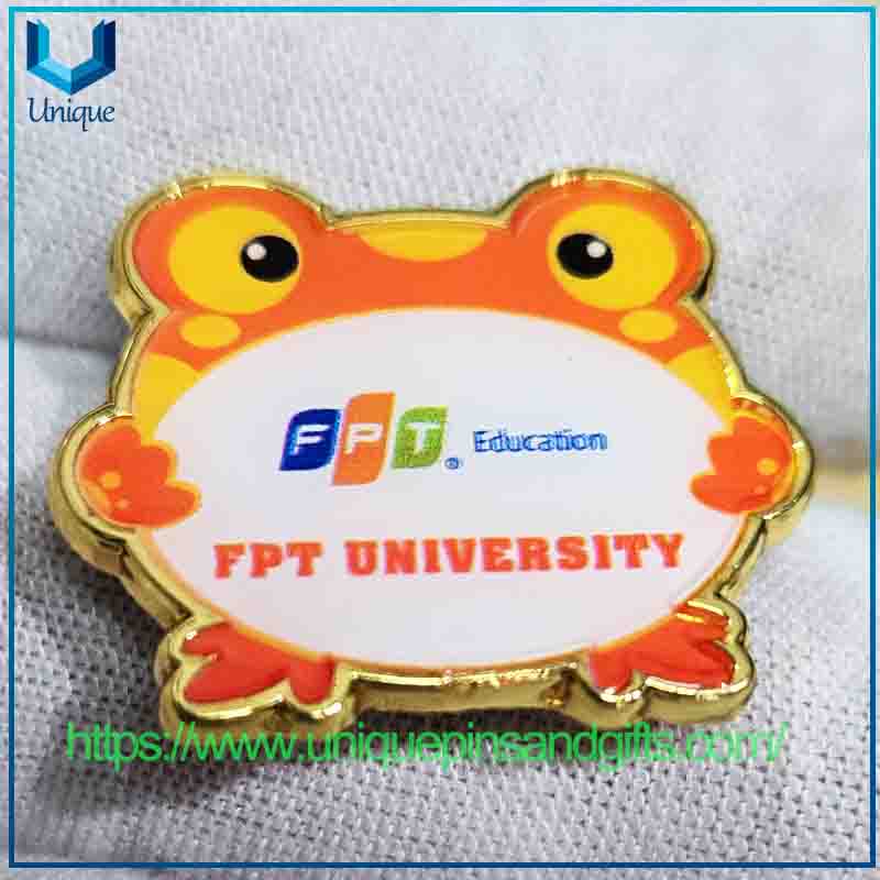 Insignia suave dura del esmalte del Pin de la solapa de la broche del metal para requisitos particulares con magnético fuerte