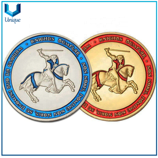 Personalice Fabricante de monedas de desafío, moneda de menta, antigua moneda de Egipto 3D, moneda de esmalte suave de Transparente