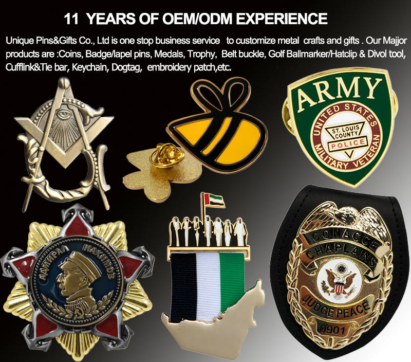 Pin de la solapa de la insignia