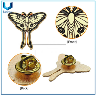 Personalice la fábrica de artesanías de metal, Pin de solapa de moda para regalos promocionales, insignia de medalla enanel para sombreros, zapatos, decoración de vestimenta, pines de regalo