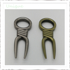 Suministro de fábrica Simple Metal Antigue Silver / Brass Chapado Golf Divot Herramienta, herramienta Die Metal Metal Golf Divot