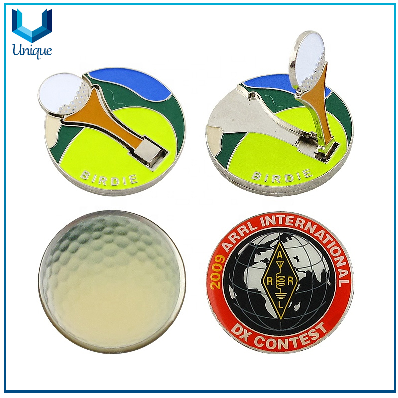 Marcador de pelota de golf magnético METAL METAL, GOLF DIVOT BOLLMARKER, HATCLIP BOLLMARKER