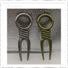 Logotipo personalizado para regalos de golf para regalos de golf, marcador de bola personalizado promocional con imán de clip Golf Green Fork Fork Divot Divot Tool