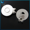 Disponible Stock en blanco Golf HatClip en 23 mm, 25 mm, 30 mm con magent, listo para enviar Golf Ballmarker HatClip en níquel para regalos de accesorios de golf