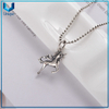 Colgante de collar de plateado de plata 925 de alta calidad 925, fábrica al por mayor de oro rodio de oro 925 colgante de plata collar