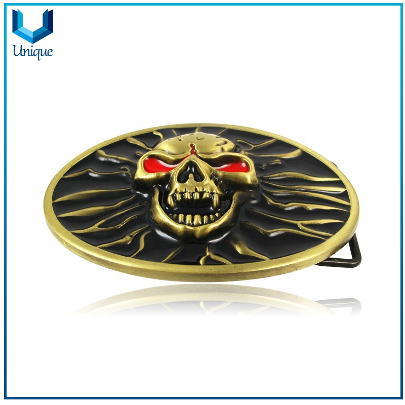 Moda Nueva hebilla de metal 3D, hebilla de cinturón de pintura de esmalte suave de aleación de zinc, diseño de diseño de diseño, boda, boda, hebilla táctica de la escuela