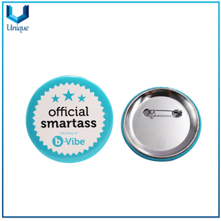 Botón de estaño de promoción Insignia de impresión personalizada para regalos